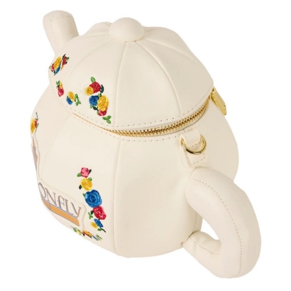Loungefly Gilmore Girls Dragonfly Inn Figural Teapot Crossbody Bag NEW NWT - Picture 4 of 5